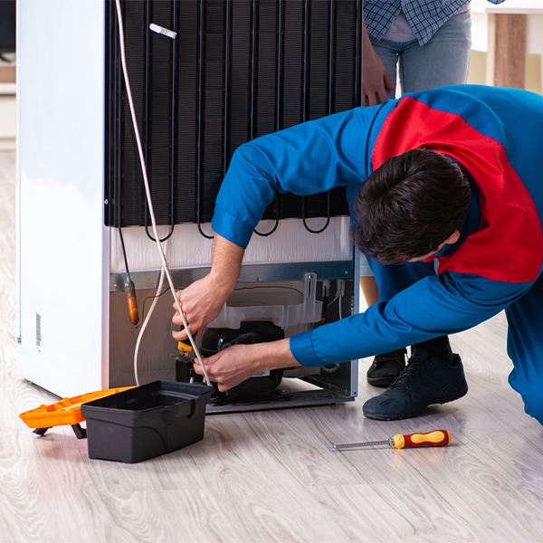 how much do you charge for refrigerator repair services in Gepp